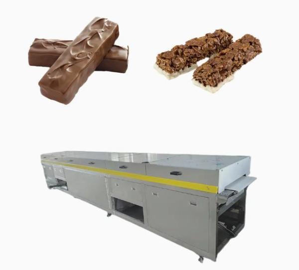Barra de acero inoxidable automática del cereal que hace que los bocados del rectángulo de la máquina forman