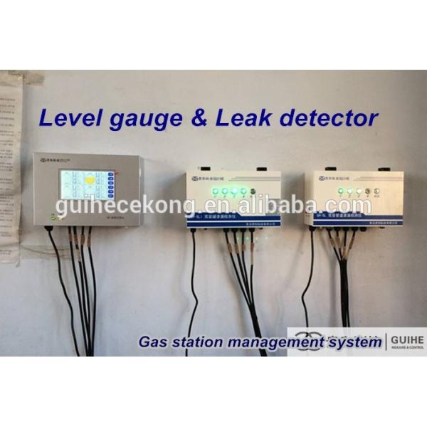 Gas station multi function with temperature high/low level   probe 0.3mm accuracy  magnetostrictive modbus level sensor