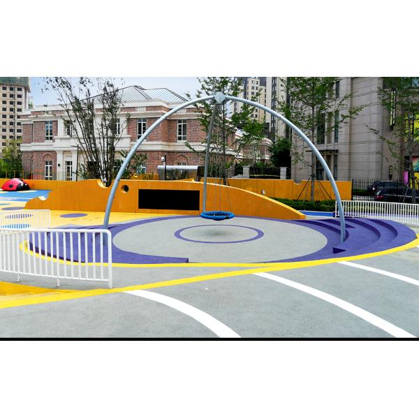 Anti UV EPDM Crumb Rubber Nontoxic , Wear Resistant Playground Pellets