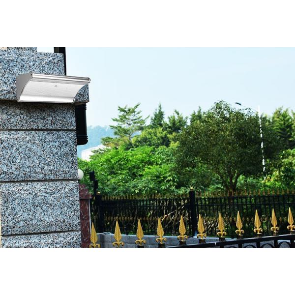 3 гарантии алюминиевого сплава лет светов на открытом воздухе IP65 сада солнечных делают 24 света водостойким стены датчика движения СИД солнечных