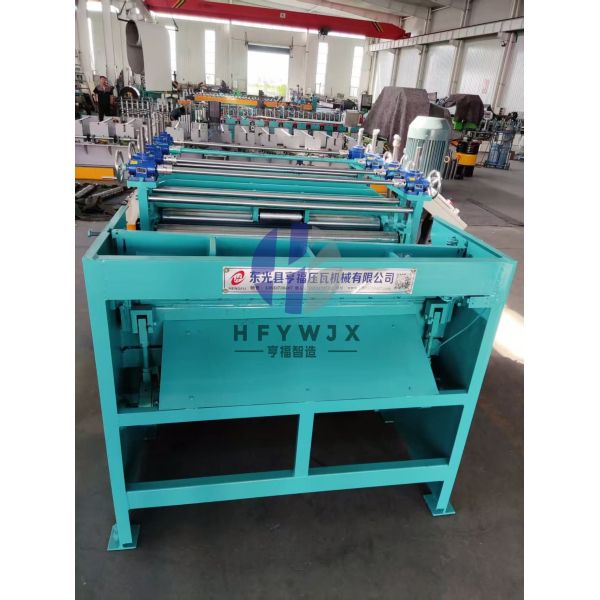 PLC Touch Screen  Stainless Steel Plate Leveling Machine 1300mm  For High Precision Metal Flattening