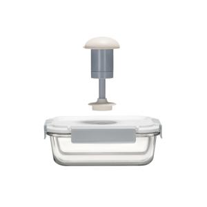 Durable Meal Prep Glass Food Containers With Vacuum Manual Pump Leakproof