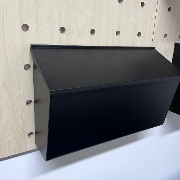 Внешний современный дизайн Большой настенный почтовый ящик Металлический почтовый ящик Толщина 0,8 мм