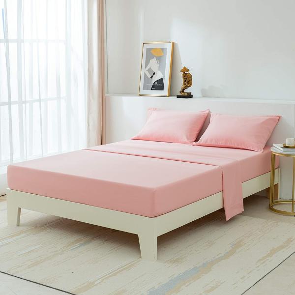 Four Seasons Hotel Bedding Sets Super Soft 100% Polyester Bed Sheet Bedding Sets