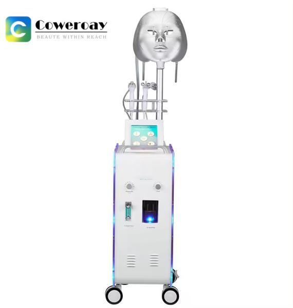 200W Hydrafacial Beauty Machine RF Water Oxygen Jet Machine For Deep Cleaning Skin