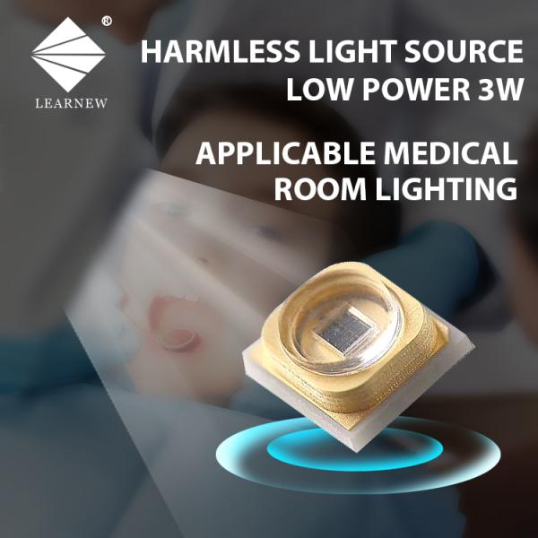 3.5 * 3.5 мм УФ-ЛЕД чипы 2W 3W 5W 250nm-280nm высокий радиационный поток для очистителя воздуха