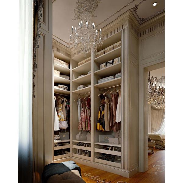 Шкаф шкафа шкафа дуба 3 дверей твердый деревянный белый с ящиками и аксессуаром