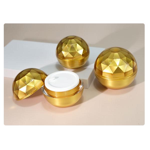 Customized Airless Cream Pump Jar Luxury Cosmetic Packaging Jar 50g