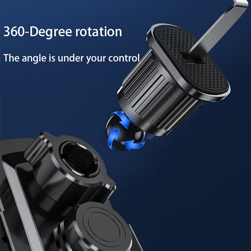 Wireless Magnetic ABS Auto Car Mount Phone Holder 15W Fast Charging For Dashboard Air Vent