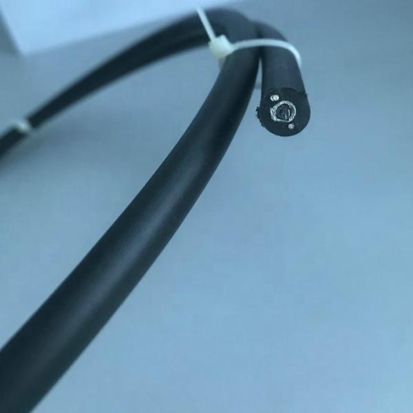 Résistant à l'eau monomodal du câble G657a de bande centrale d'acier en forme de tuyau