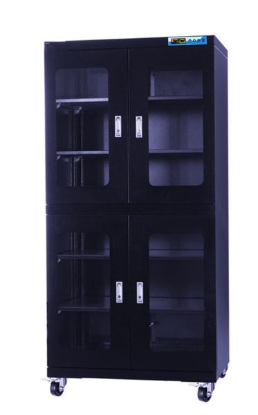 Precise LED Desiccant Dry Box , Humidity Dry Cabinet For Camera Equipment Storage