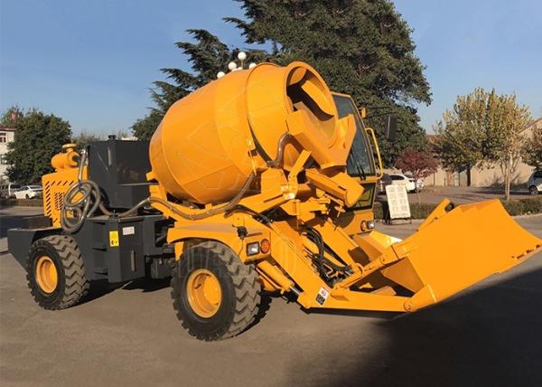 Volumetric Mobile Small Self Loading Concrete Mixer Truck Right Hand Drive Type