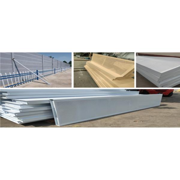 Gray/Green Fireproof Highway Noise Barrier For Road Sound Insulation In Vietnam/Oman/Malaysia
