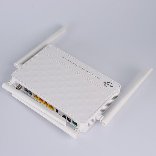 Диапазон ONU CATV SC/APC 4* RJ45 10/100/1000MBPS XPON EPON двойной