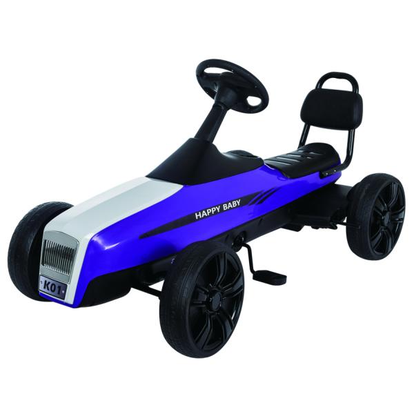 5-7 лет Детский педальный го-карт с регулируемыми передними и задними сиденьями