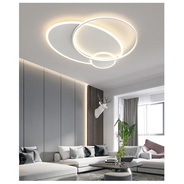 Modern Minimalist Ceiling Lights Living Room Art Bedroom Recessed White Ceiling Lamp(WH-MA-259)