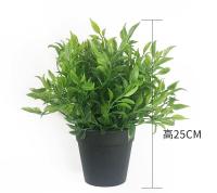 A decoração em pasta artificial pequena do escritório domiciliário das plantas do assoalho da grama 60cm personalizou