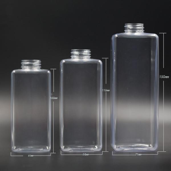 Shampoo hair conditioner bottles Body lotion bottle custom pet sifang plastic bottles 400,500,760 ml