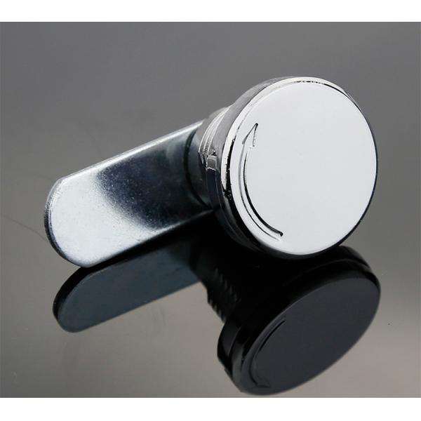 Zinc Alloy Metal Cabinet Quarter Turn Cam Lock With Protective Cover Dust Cover