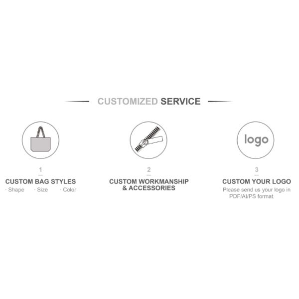 Embroidered Recycled Canvas Bags Totes Logo Printed Customizable