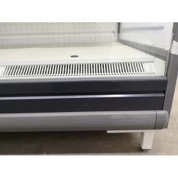 Equipo de refrigeración del supermercado de 5 estantes ajustables para la comercialización de la lechería y de la comida