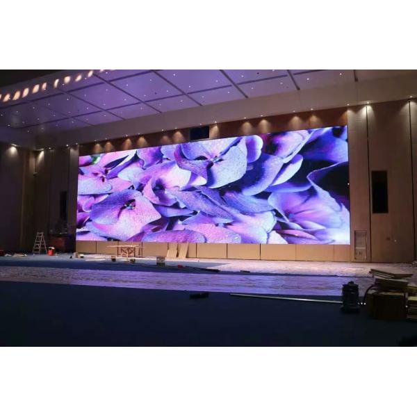 Indoor Full Color Led Display Video Wall Panels 1R1G1B 281 Trillion