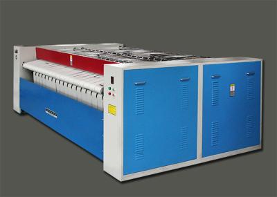 máquina passando Flatwork Ironer do rolo do anúncio publicitário de 3000mm com 2 rolos