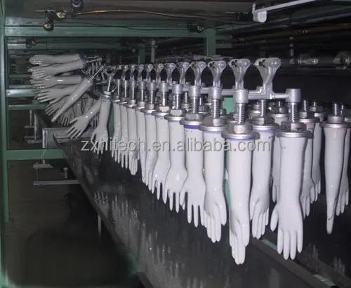 linha de produção linha médica da fabricação da maquinaria das luvas da fábrica das luvas das luvas