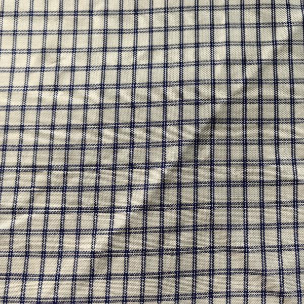 French Eco-friendly Flax Fabrics Check Yarn Dyed 60% Linen 40% Cotton Fabric for Shirt and Clothing