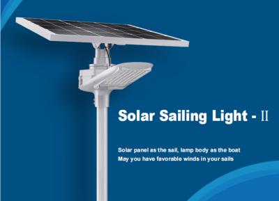 LED Outdoor Solar Street Light 3000K 7500K With Monocrystalline Silicon Panel