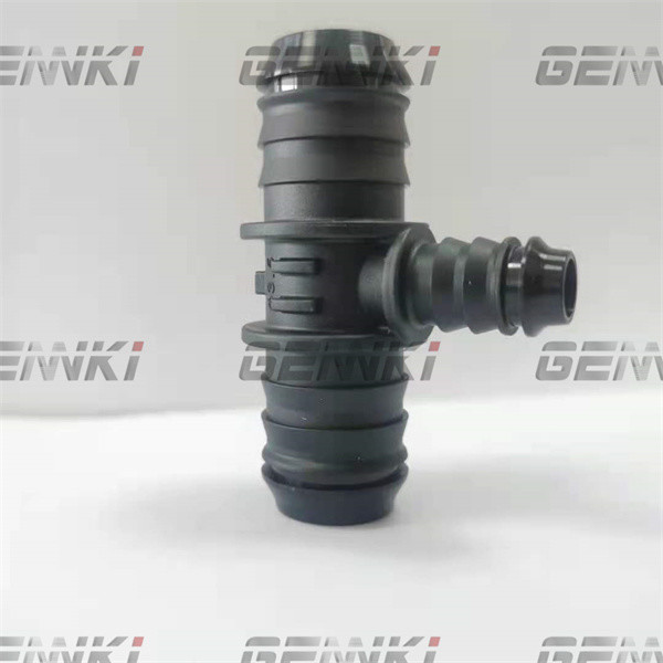 Соединитель штуцера трубы PA12 PA66 инжекционный метод литья трубы локтя 120 градусов