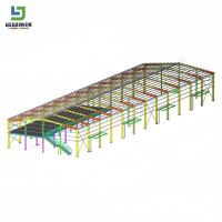 Construcción prefabricada de estructuras de acero Almacén Taller Fábrica de plantas