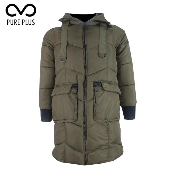 Long Style Mens Light Padded Jacket / Cool Windbreaker Jackets For Casual Wear