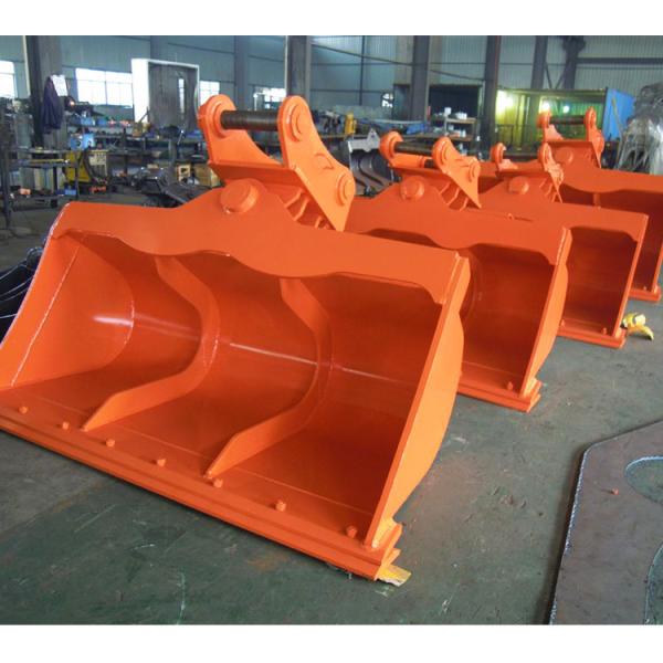 Double Cylinder Tilt Excavator Bucket Cleaning For 320 ZX300