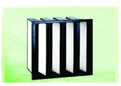 F8 F9 Grade V Bank Filter  With Fiberglass FiberGlass Media And EVA Gasket