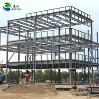 Galvanized Steel Frame Steel Sheet Building With Hot Dip Galvanizing And Carbon Steel Surface