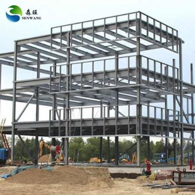 Construction en tôle d'acier galvanisé avec galvanisation à chaud et surface en acier au carbone
