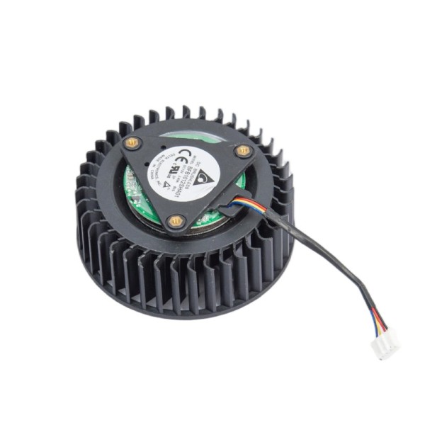 75mm GPU Blower Fan Replacement, 4-Pin PWM Radial Cooling Fan for NVIDIA RTX Turbo Edition Graphics Card
