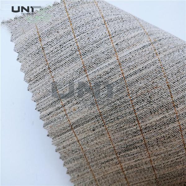 Canvas Woven Wool Hair Interlining For Uniform Suit Overcoat