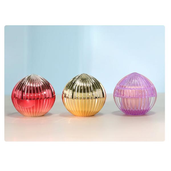 50g Skin Care Cream Jar Sphere Shape Cosmetic Plastic Jars Customized For Packaging