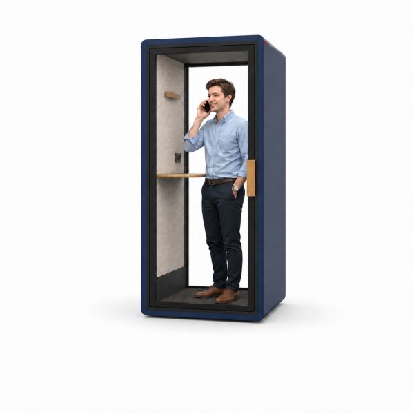 Workplace Phone Soundproof Cabin Movable Silence Booth For Noise Free Communication
