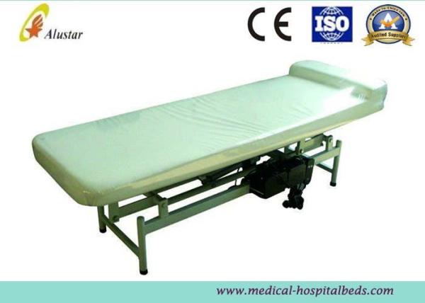 Powder Coated Steel Gynecological Portable Examination Couch Hospital Bed Table With Drawer