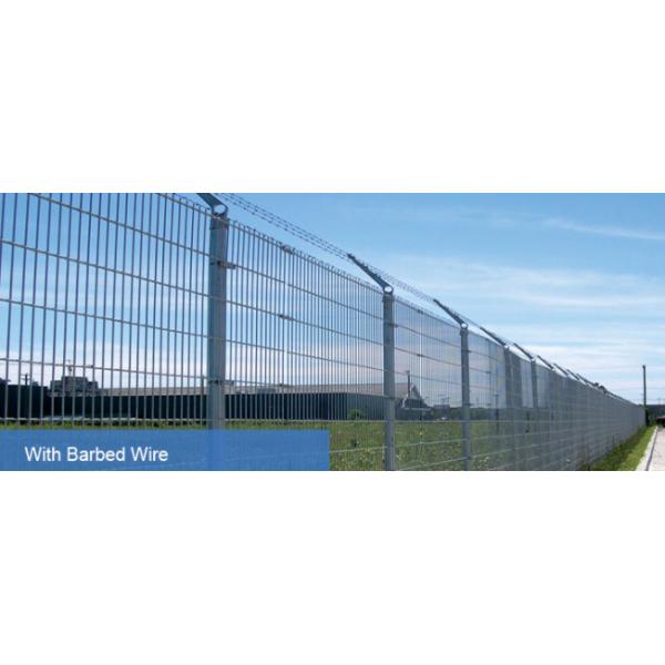 Powder Coated Grey Color 8/6/8 Double Loop Wire Fencing