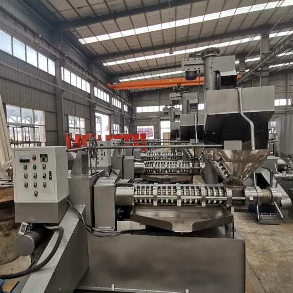 Expulsor industrial do óleo de palma da máquina da imprensa de óleo do parafuso 18.5kw da liga