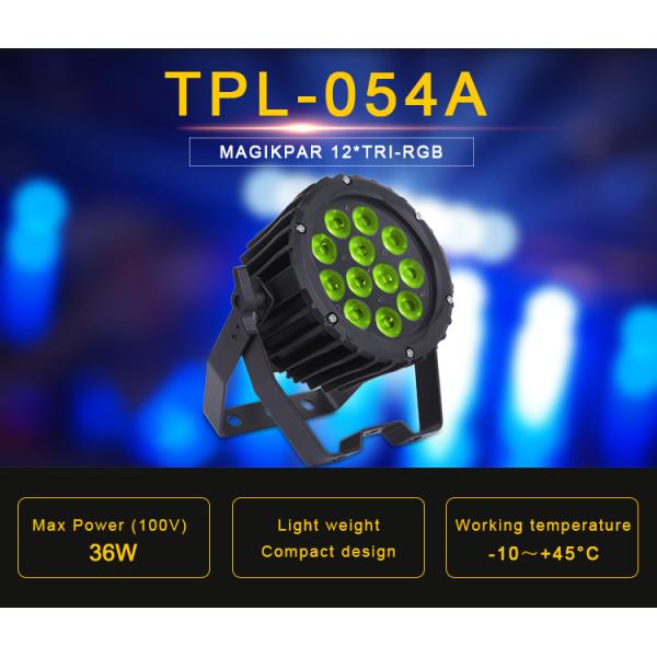 Мини водонепроницаемый 4 шт. RGB 3In1 Led Par Light Для вечеринки Диско-клуба