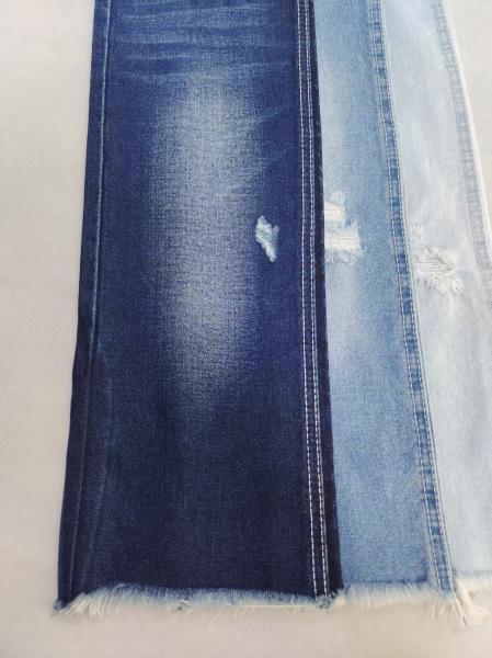Super-soft  Heavy Weight  Dark Indigo Denim Fabric With 10*7 Construction JSD3074 11.5oz