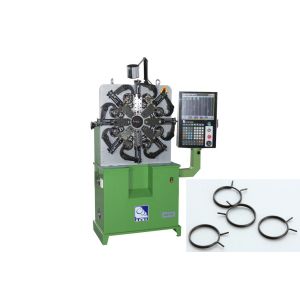 Automatic Spring Forming Machine , CNC Spring Machine With 100KG Decoiler