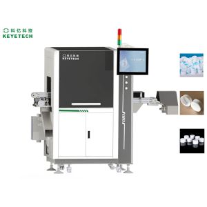 Automated Plastic Caps Inspection System Quality Vision Machine Customized
