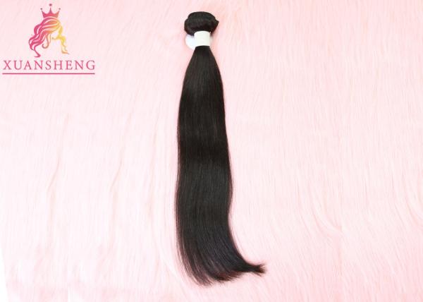 9A Real Raw Brazilian Straight Hair Bundles Remy 100% Natural Color