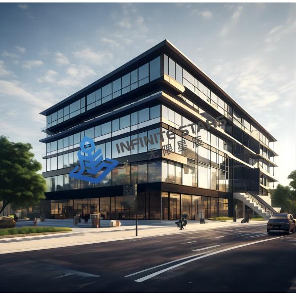 Lightweight Prefab Steel House Building Light Gauge Steel Villa